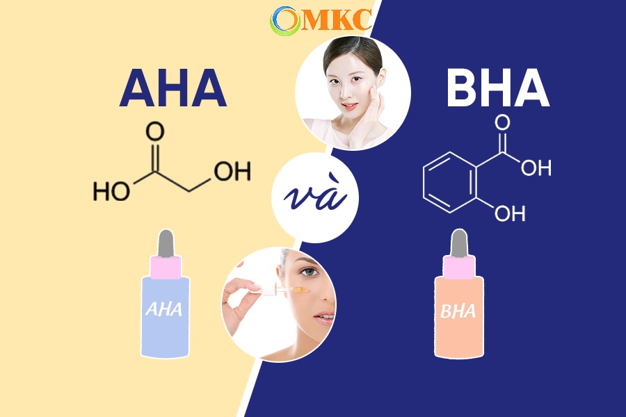 Sự phân biệt giữa AHA và BHA trong việc tẩy tế bào chết